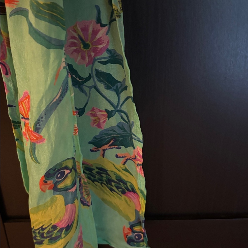 Banjanan Multicolor Floral silk blouse - Picture 5 of 6